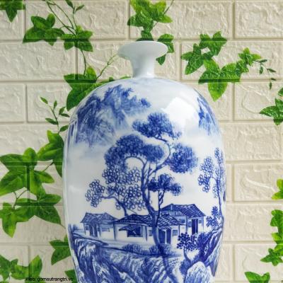 MAI BÌNH TÍCH LỘC HỌA TIẾT SƠN THỦY